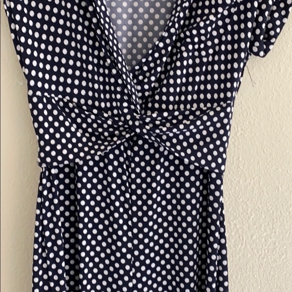 Polka dot blue romper - Picture 3 of 3